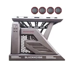 Black Horse AR2-05BA3-PLFR Armour Ii Roll Bar W/basket Kit For 05-21 Frontier. Fixed Price $1544.47.