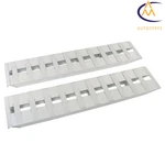 Pair 60''X12'' Aluminum Trailer Ramps 6500LBS Car Truck Hook End. Fixed Price $191.63.