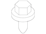 Genuine Ford Roof Luggage Carrier Side Rail Bolt -W707835-S902. Fixed Price $13.76.