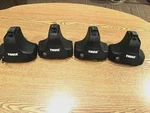 Thule Rapid Traverse 480R Towers Set Of With Locks,key.perfect. Fixed Price $69.00.