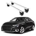 Erkul Roof Rack Crossbars For Audi A3 2022-2026 Naked Aluminum Silver. Fixed Price $239.90.