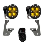 Baja Designs Squadron-r Sae Amber Fog Light Kit For 2007-2009 Jeep Wrangler Jk. Fixed Price $453.95.