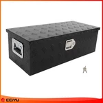 30" Truck Bed Trailer Underbody Aluminum Tool Box Tote Storage Black Pickup Rv. Fixed Price $76.94.