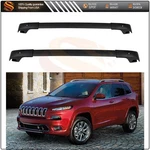 Cross Bar For 2014-2022 Jeep Cherokee Roof Rack Set Luggage Cargo Carrier Black. Fixed Price $71.39.