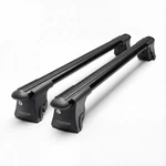 Roof Rack Cross Bars Ford Edge 2015 2026 Flush Rail Black Lockable Pair. Fixed Price $134.99.