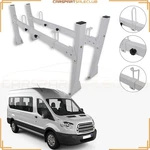 Crossbar Van 2 Ladder Roof Rack Steel Fast Ship For Chevy Express. Fixed Price $181.16.