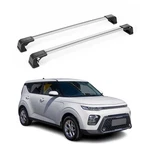 Roof Rack Cross Bars Carrier Aluminium For Kia Soul 2020-2022 Gray 2PCS. Fixed Price $109.99.