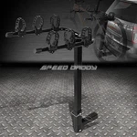 Powdered Coated 2"HITCH Fold-up Mount Rear Trailer Bicycle Rack Carrier Storage. Fixed Price $66.88.