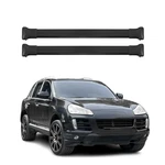 Roof Rack Cross Bars Luggage Carrier For Porsche Cayenne 2003-2010 Black 2PCS. Fixed Price $99.99.