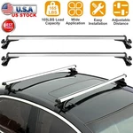 48" Top Luggage Roof Rack Suv Rail Cargo Carrier Aluminum Crossbar. Fixed Price $66.05.
