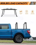 Truck Bed Rack Adjustable Pickup Ladder With Stop Aluminum. Fixed Price $350.99.