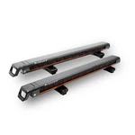 Kuat Grip 6 Full Lock Gray /orange Anodize Ski/snowboard Rack Universal Pair. Fixed Price $399.00.