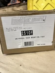 New Weather Guard 2510F Universal Rack Mounting Foot. Fixed Price $115.00.