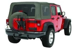 Spare Tire Carrier Bestop 61961-01 Fits 2007 Jeep Wrangler. Fixed Price $433.86.