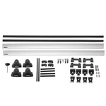 Oem Thule Wingbar Evo 135/FLUSH Rail/locks Cross Bars Kit Hyundai 00900-K6077-53. Fixed Price $615.57.