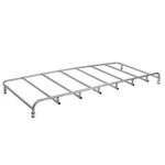 Mustang Stainless Steel Trunk Luggage Pack Rack On Boot Lid 1965 1966 1967 1968. Fixed Price $426.50.