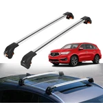 Erkul Roof Rack Cross Bars For Acura Mdx 2014-2020 With Flush Rails Silver. Fixed Price $170.91.