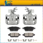 PMT2018 Rear Brake Calipers And Ceramic Pads Lincoln Mkz Zephyr Ford Fusion. Fixed Price $93.00.