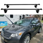 For Toyota Venza 2009-2024 54" Roof Rack Crossbar Luggage Cargo Carrier W/ Lock. Fixed Price $149.25.