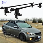 53" Roof Rack Top Crossbars Kayak Cargo Carrier W/ Lock Kia Forte. Fixed Price $149.19.