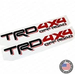 2X 3D Trd 4X4 Off Road Sport Back Pickup Bed Truck Logo Sticker Decal Decoration. Fixed Price $62.99.