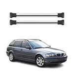 Roof Rack Cross Bars Luggage For Bmw 3 Series E46 2000-2006 Wagon Alu Gray. Fixed Price $89.99.