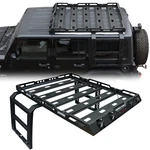 Vijay For 18-24 Jeep Wrangler Jl Roof Rack Cargo Luggage Carrier W/lights&ladder. Fixed Price $579.99.