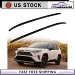 Roof Rack Side Rail Set For 2020 Toyota RAV4 Cargo Luggage Carrier Blk. Fixed Price $93.87.