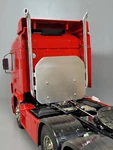 Aluminum Headache Exhaust Rack Mount Tamiya 1/14 Toy Semi Truck Scania Actros. Fixed Price $50.00.
