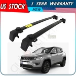 ?for Jeep Compass 2011-2016 Rubber Roof Rack Cross Bars Cargo Luggage Black. Fixed Price $84.49.