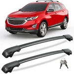Kinggeri 300LBS Lockable Roof Rack Cross Bars Compatible With 2018-2024 Chevy. Fixed Price $149.30.