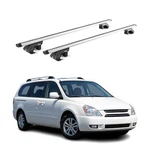 Fits Kia Sedona 2002-2014 Roof Rack Cross Bars Silver Luggage Carrier Pcs. Fixed Price $89.99.