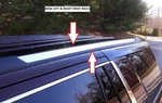 15 To 20 New Suburban Yukon Xl Lwb Set Left, Right Roof Luggage Side Rails Pair. Fixed Price $384.00.