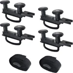 4PCS Universal Roof Boxcar Van Mounting Fitting U-bolts Bracket Kits. Fixed Price $18.93.