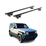 Fits Jeep Liberty 2008-2012 Roof Rack Cross Bars Black Luggage Carrier Pcs. Fixed Price $109.99.