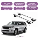 Erkul Roof Rack Cross Bars For Toyota Sequoia 2008-2022 Raised Rails-silver. Fixed Price $157.41.