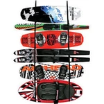 Kwik Tek LR-1 Airhead Ladder Rack Wakeboard Kayak Water Ski Paddle Wall Mount. Fixed Price $43.95.