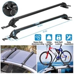 Universal Roof Rack Cross Bar 43.3" Luggage Cargo Carrier W/ Lock Aluminum. Fixed Price $76.89.