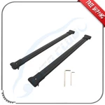 Fits Jeep Liberty Kj 2002-2007 Roof Rack Cross Bar Black Alumium Rails Carrier. Fixed Price $74.85.