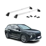 For Hyundai Tucson 2022-2025 Roof Rack Cross Bars Silver Luggage Carrier Pcs. Fixed Price $105.59.