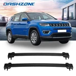 Black Roof Rack Cross Bar Top Cargo Luggage Carrie Fit 2017-2025 Jeep Compass. Fixed Price $64.99.