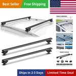 47 Inch Aluminum Roof Rack Cross Bars For Raised Side Rails, Adjustable Cargo.... Fixed Price $82.79.