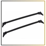 Roof Rack Cross Bar With Side Rails Aluminum Black Fits 2009-2015 Honda Pilot. Fixed Price $48.45.