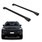 Roof Rack Cross Bars Set To Fit Jeep Cherokee Kl 2013-2018 Black. Fixed Price $129.00.