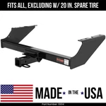 08-16 Ford F350 Sd Trailer Hitch Fits All, Excluding W/ 20 In. Spare Tire 6K. Fixed Price $273.99.