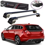 Roof Racks Cross Bars Anti-theft System Aluminum For Volvo V60 Wagon 2013-2018. Fixed Price $149.99.