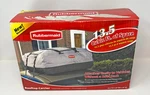 Rubbermaid Rooftop Carrier 13.5 Cubic Feet Space Gray & Black Pre-owned. Fixed Price $62.97.