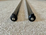 Yakima 48 Roundbars Roof Rack Crossbars Pair W/ Standard & Strap Caps End. Fixed Price $69.99.
