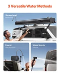 8 Gal Roof Rack Water Tank, Portable Storage With Splash-guard Panel. Fixed Price $437.99.