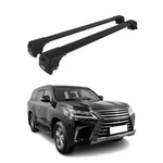 Alu Roof Racks Cross Bars Luggage Carrier For Lexus Lx 570 2016-2021 Black. Fixed Price $159.99.
